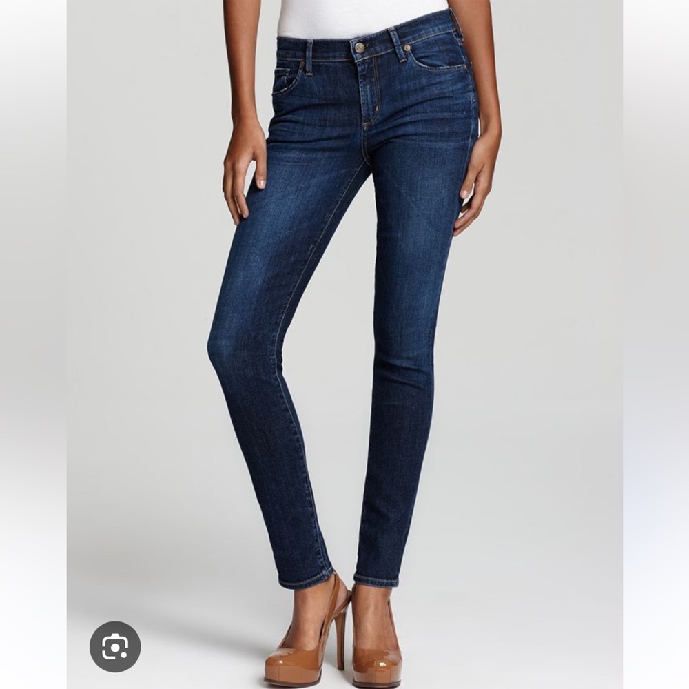Citizens of humanity Avedon ankle ultra skinny blue jeans size 26
